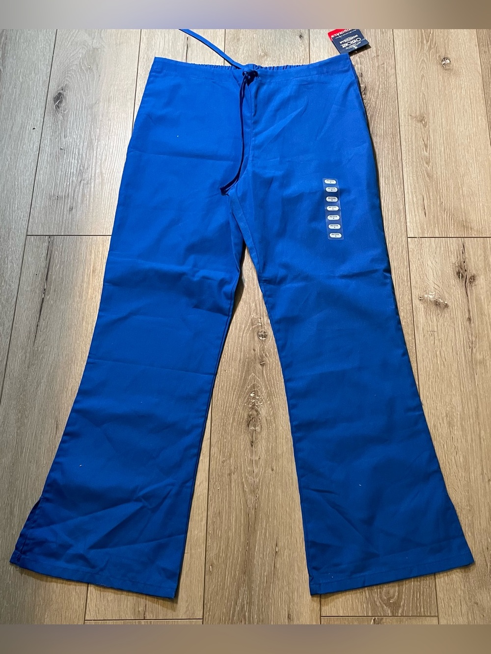 Cherokee Workwear Royal Blue Scrub Pants Small Petite